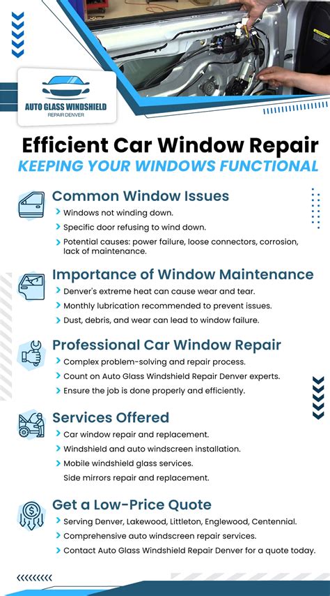 Car Window Repair in Denver