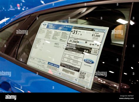 Car Window Sticker Location