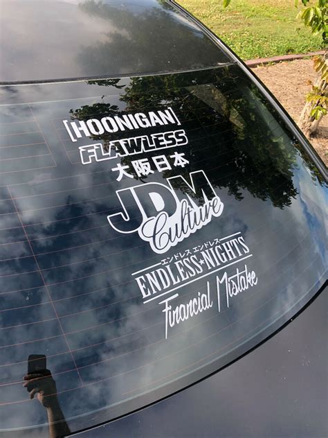 Car Window Stickers Big