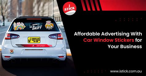 Car Window Stickers For Business