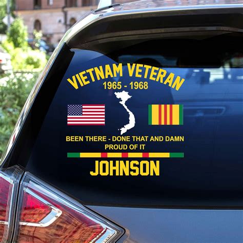 Car Window Stickers Military