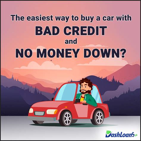 Car With No Money Down Bad Credit