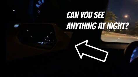 Car with Tinted Windows at Night