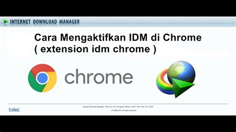 Cara Aktifkan IDM di Chrome
