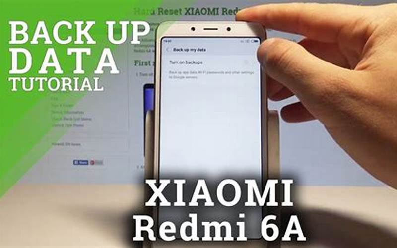 Cara Backup Data Xiaomi Redmi 4