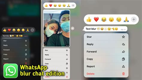 Cara Blur Chat Whatsapp Di Iphone