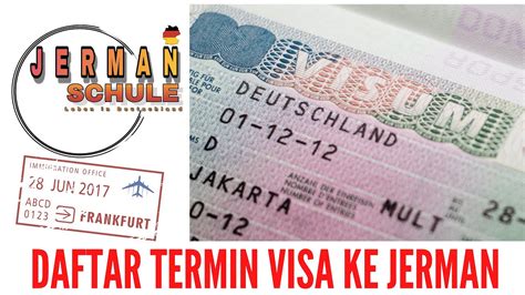 Cara Buat Visa Jerman