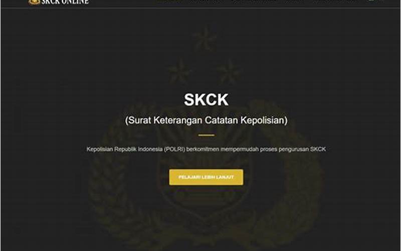 Cara Cek Status Skck Online Lamongan