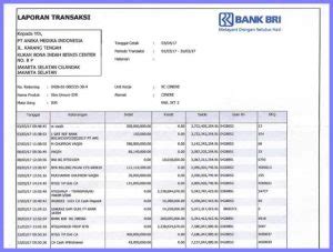 Cara Cetak Rekening Koran Di Atm Bri