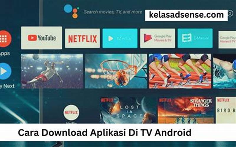Cara Download Aplikasi Tv Android