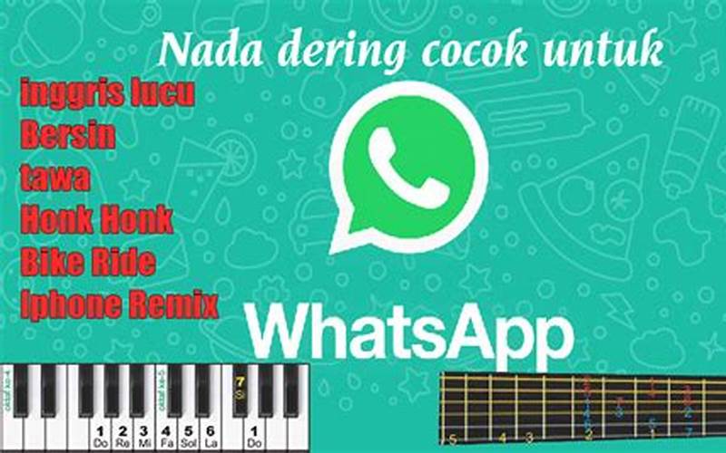 Cara Download Ringtone Lucu Whatsapp