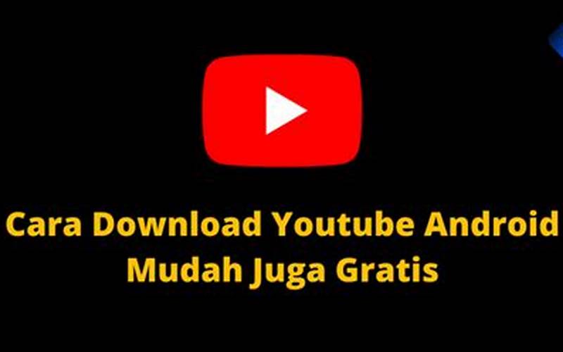 Cara Download Youtube Android
