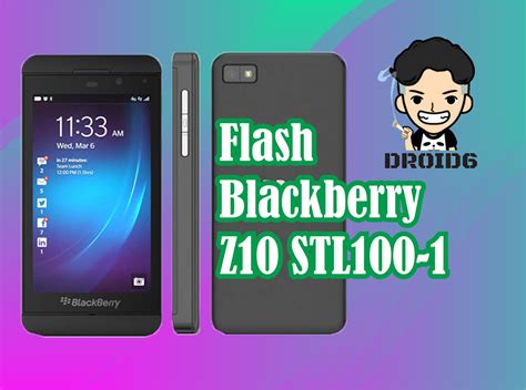 Flashing BlackBerry Z10 STL100-1
