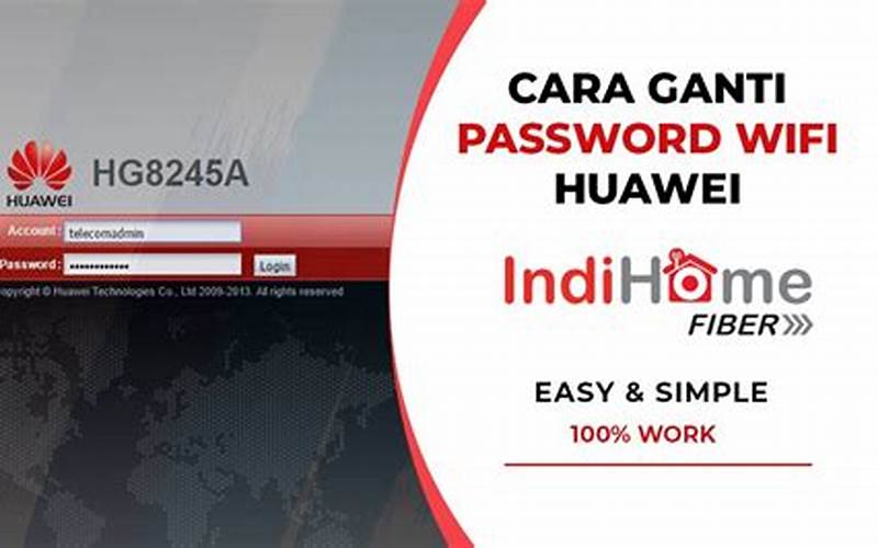 Cara Ganti Password Wifi Huawei