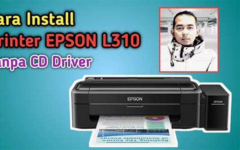Cara Instal Epson L310