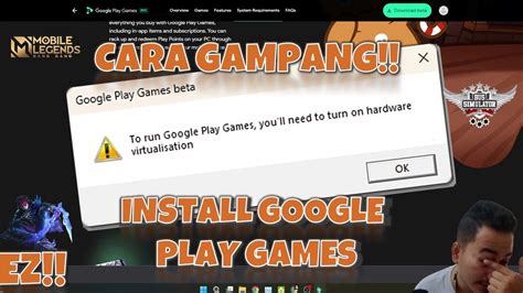 Cara Instal Google Play Games