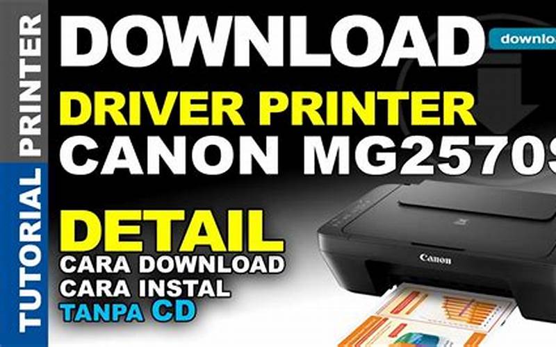 Cara Instal Printer Canon Mg2570S Dengan Cd