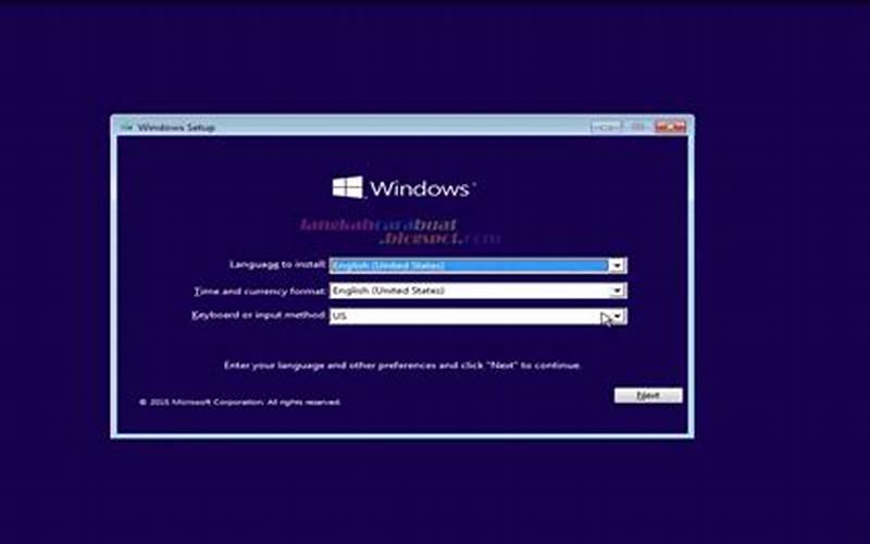 Cara Instal Ulang Windows 10 Original Bawaan Laptop