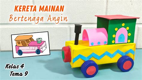 Cara Kerja Kereta Mainan Bertenaga Angin