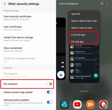 Cara Kunci Aplikasi Samsung untuk Keamanan