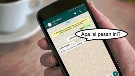 Cara Melihat Pesan Yang Dihapus Di Whatsapp