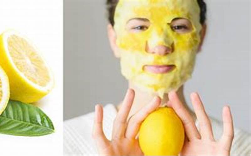 Cara Memakai Masker Lemon Untuk Jerawat