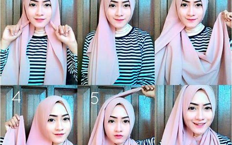 Cara Memakai Pasmina Dengan Gaya Pashmina