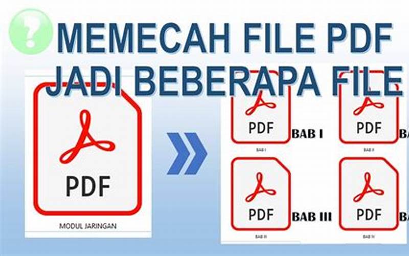 Cara Membagi File Pdf