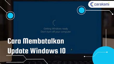 Cara Membatalkan Reset Windows 10 dengan Mudah dan Cepat