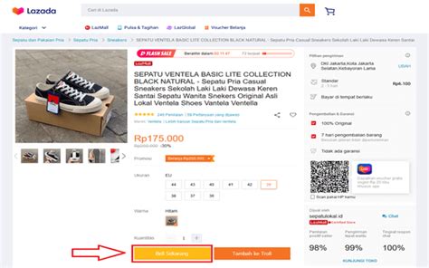 Cara Membeli Ulang Produk di Lazada