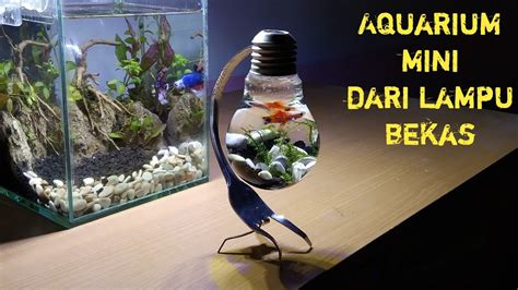 Cara Membuat Aquarium Sederhana Dari Barang Bekas