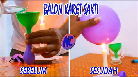 Cara Membuat Balon Permen Karet