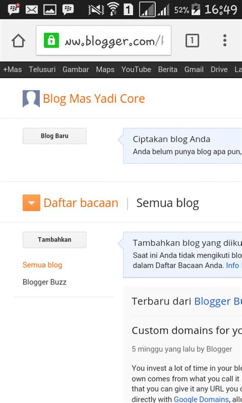 Cara Membuat Blogger Lewat Google
