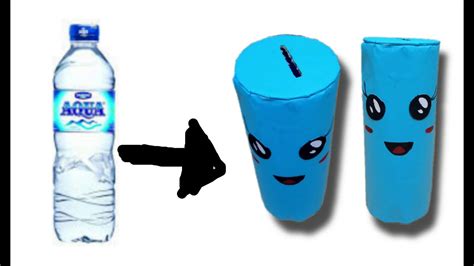 Cara Membuat Celengan Sapi Dari Botol Bekas