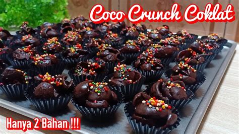 Cara Membuat Coco Crunch Coklat