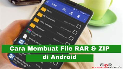 Cara Membuat File Zip Di Android Tanpa Aplikasi