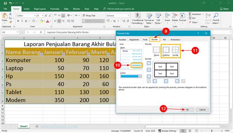 Cara Membuat Header di Excel