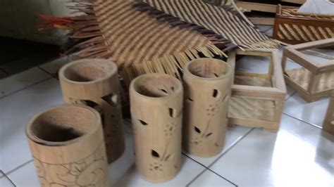 10 Cara Membuat Kerajinan Bambu Kreatif dan Mudah
