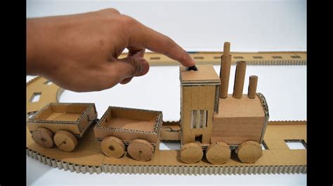 Cara Membuat Kereta Mainan dari Kotak