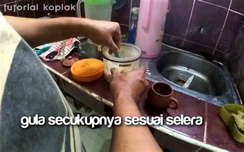 Cara Membuat Kopi Aceh