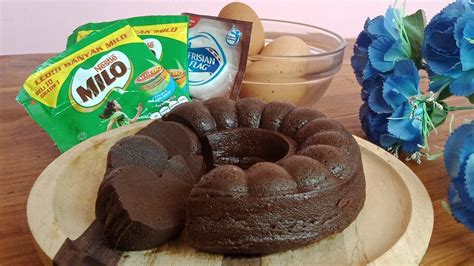 Cara Membuat Kue Milo 3 Bahan