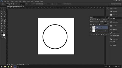 Cara Membuat Lingkaran Di Photoshop