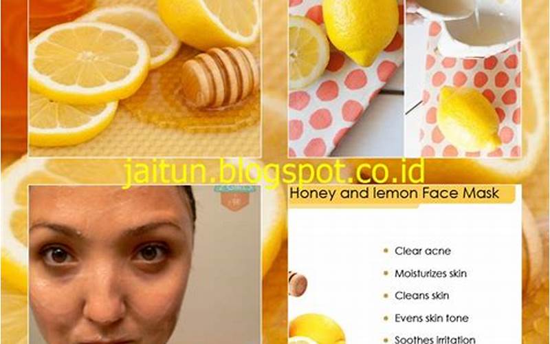 Cara Membuat Masker Lemon Untuk Jerawat