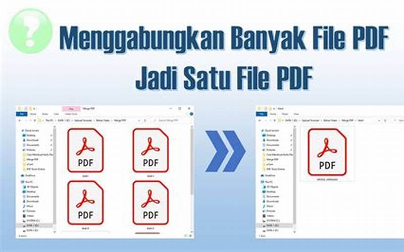 Cara Membuat Pdf Dengan Menggabungkan Beberapa File