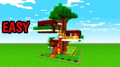 Cara Membuat Rumah Pohon Di Minecraft