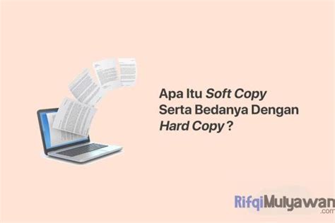 Cara Membuat Soft Copy Dalam Bahasa Indonesia