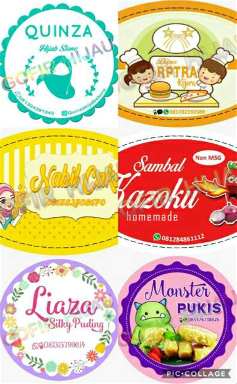 Cara Membuat Stiker Label Makanan