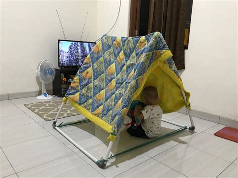 Cara Membuat Tenda Anak Sendiri