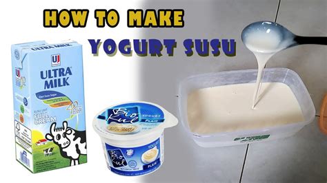 Cara Membuat Yoghurt Dengan Susu Uht