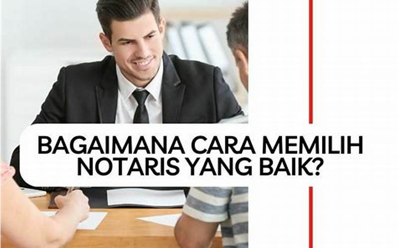 Cara Memilih Jasa Notaris Tangerang